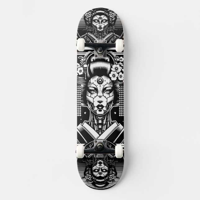 Skate Cyborg Geisha (Frente)
