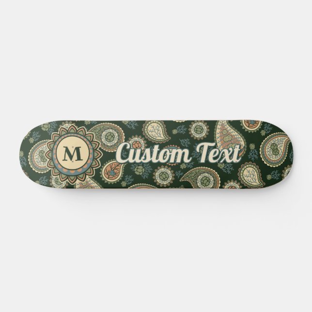 Skate Cypress Paisley Pattern (Horz)