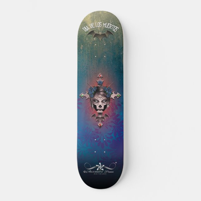 Skate D.D.L.M. La Catrina (Frente)