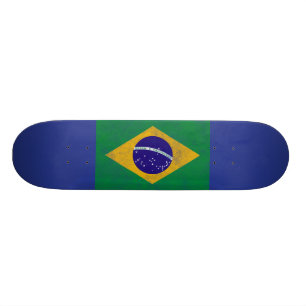 Skate da bandeira do vintage de Brazile