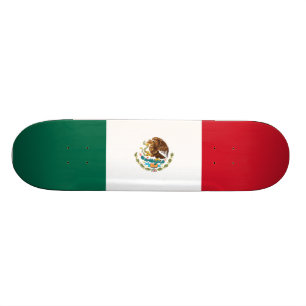 Skate da bandeira mexicana