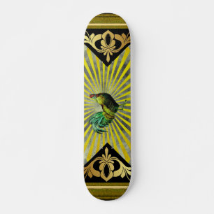 Skate da elevação e do brilho
