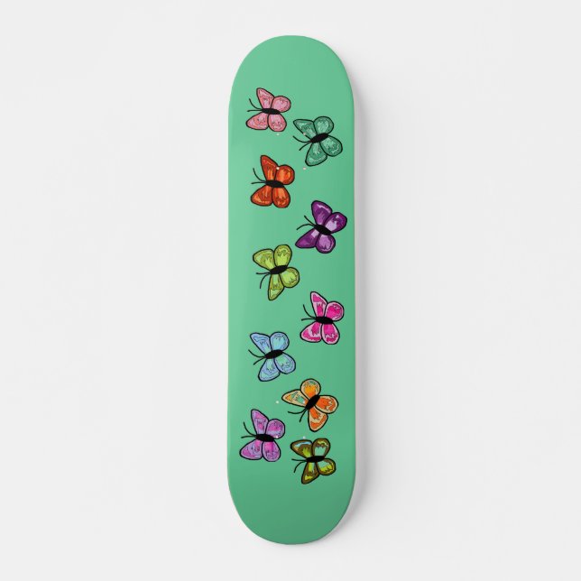 Skate da fileira da borboleta (Frente)