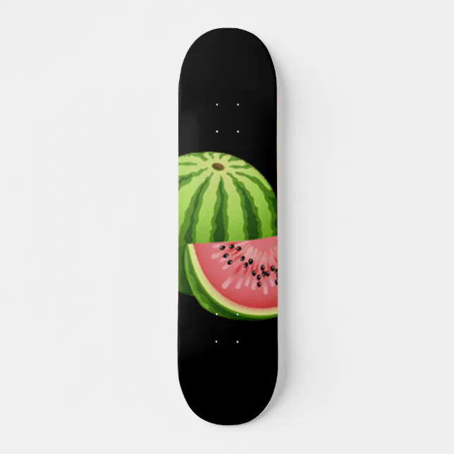 Skate design de maçã com cobra