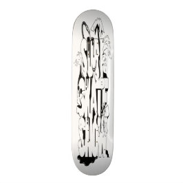 Skate da neve do skate do surf
