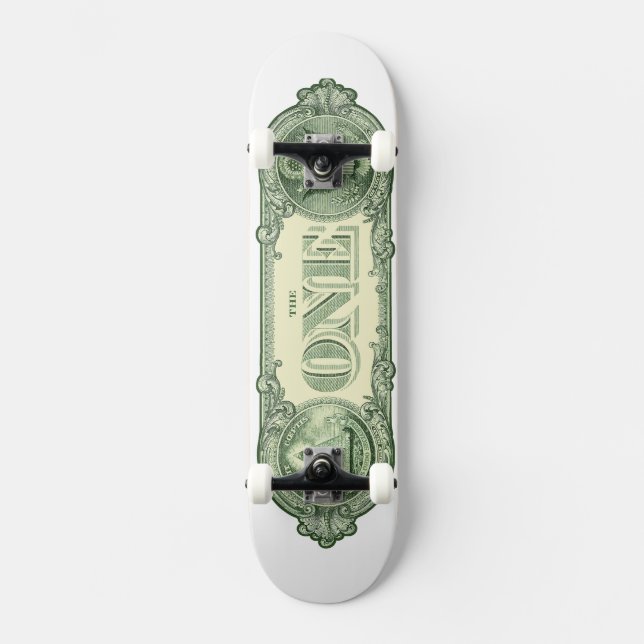 Skate da nota de dólar (Frente)
