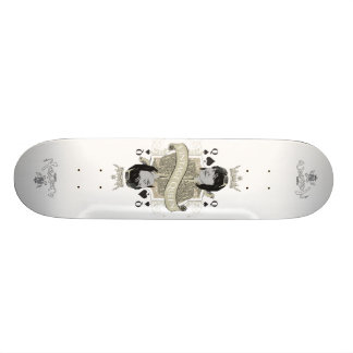 Skate da rainha do vintage