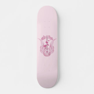 Skate da rocha das meninas
