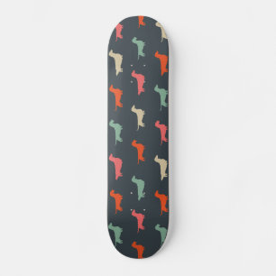 Skate Dachshund Silhouettes Wiener Dog Lover's