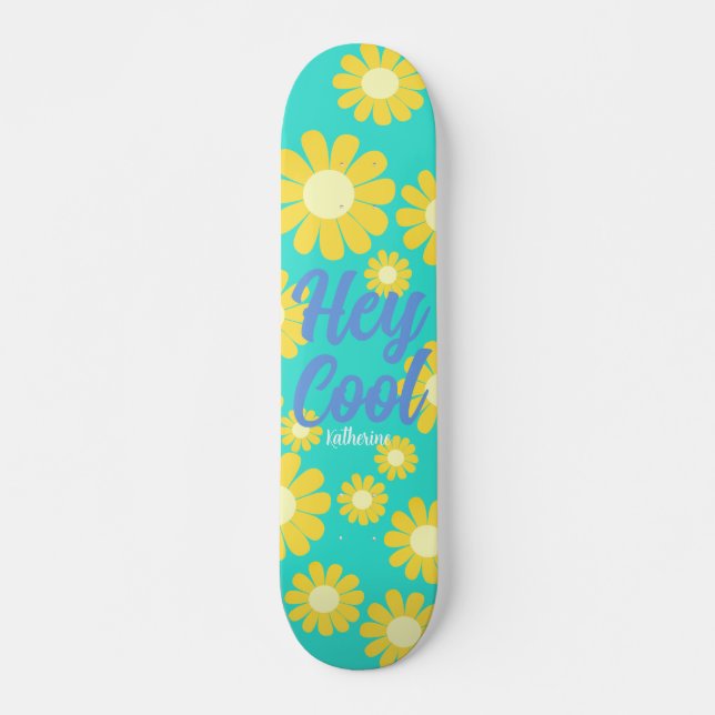 Skate Daisy Green Teal (Frente)