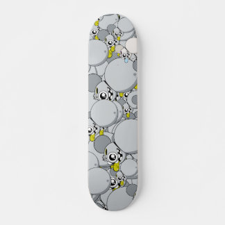 Skate Dalek "Velha Escola" Cinza