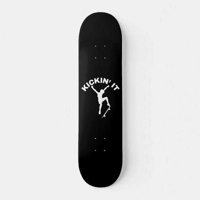 Skate Dando um Chute  (Frente)
