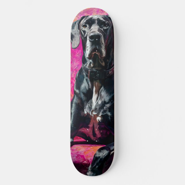 Skate Dane Dinamarquês Majestoso (Frente)