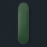 Skate Dark Emerald Green Solid Color<br><div class="desc">Dark Emerald Green Solid Color</div>