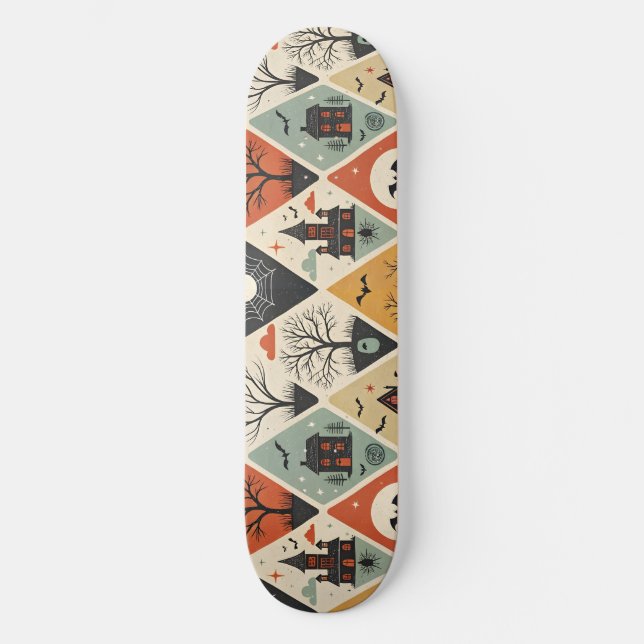 Skate Dark ghost pattern (Frente)