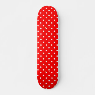 skate de Bolinhas vermelhas