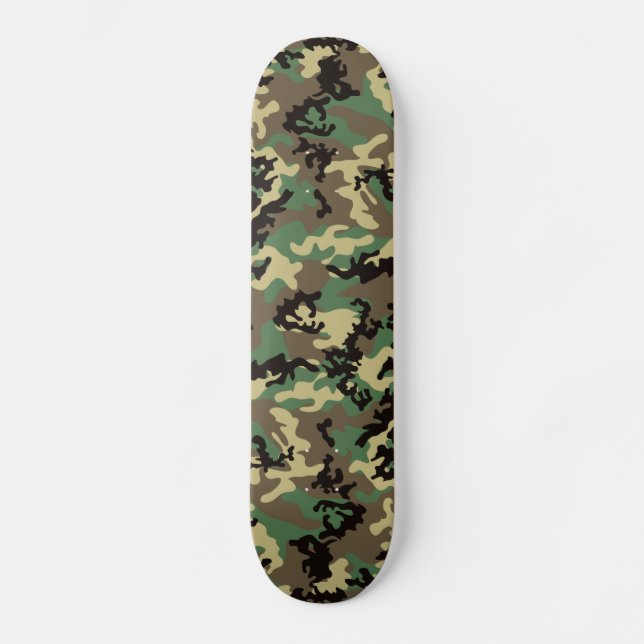 Skate de Camo da floresta (Frente)