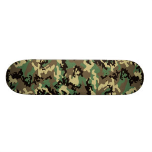 Skate de Camo da floresta