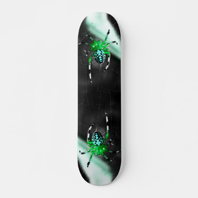 Skate de Conselho de Aranhas Verdes (Frente)