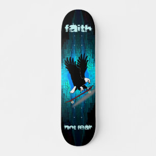 Skate de Eagle da fé