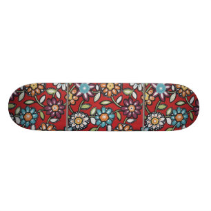 skate de flower power do hippie