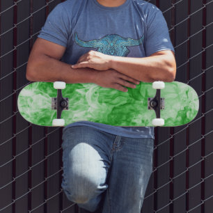 skate de fumaça verde de 1/2 pol Abstrato