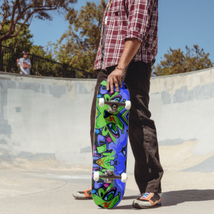 Skate de grafite.