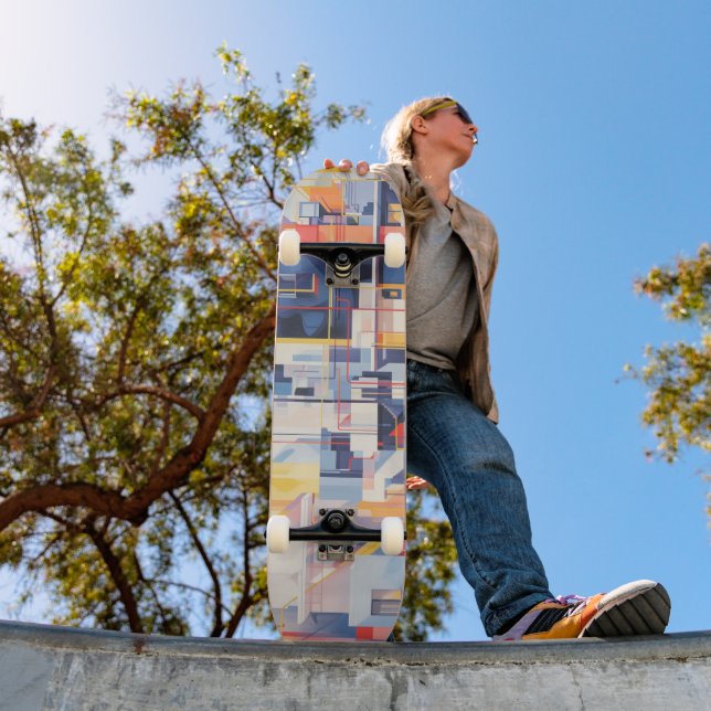 skate de Grafite de arte na rua 18 (Ao ar livre 1)