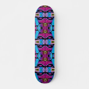 skate de grafite roxo.