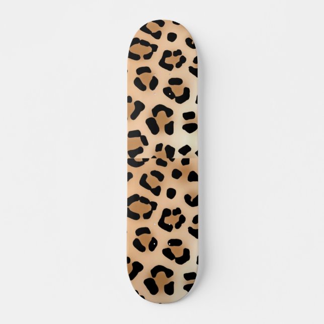 skate de impressão leopardo (Frente)