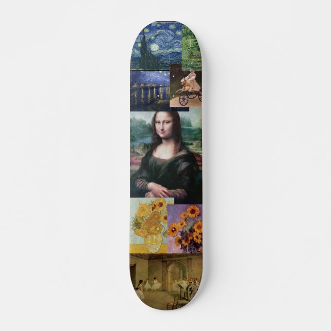 Skate de Mona Lisa (Frente)