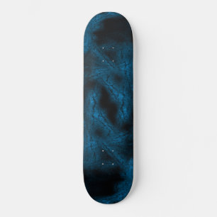 skate de padrão de vírus azul