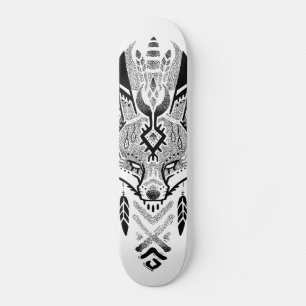 Skate de renard style tattoo badass