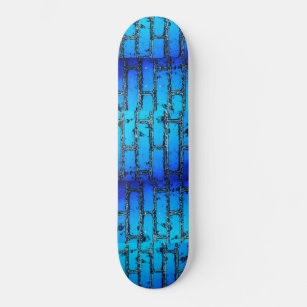 skate de tijolo urbano (azul elétrico)