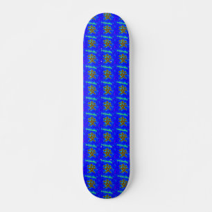 skate de tranquilidade azul