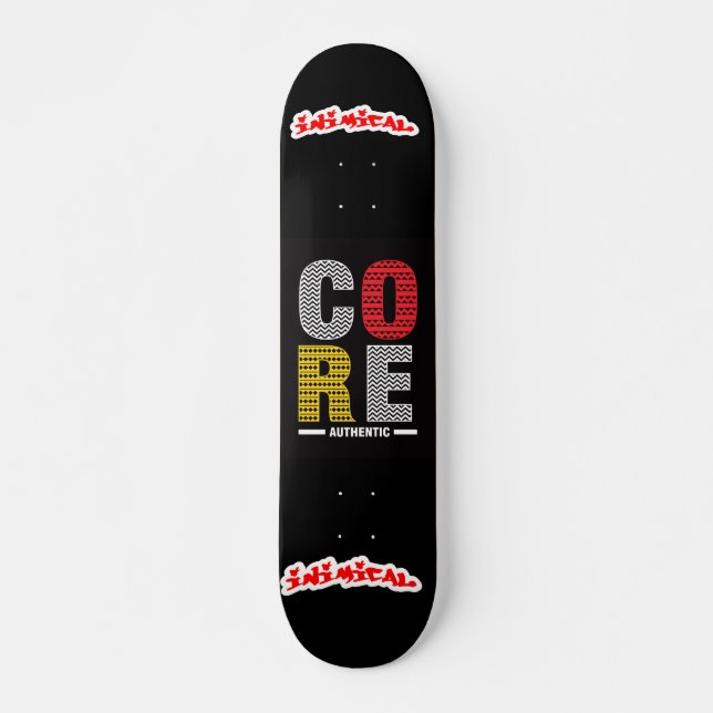 Skate Deck Autêntico Inimical Core (Frente)