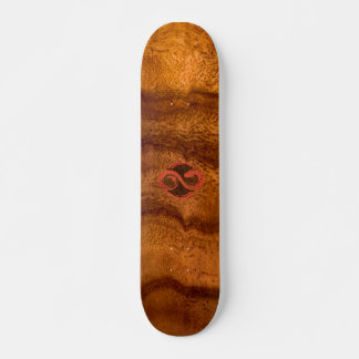 Skate Deck das Bruxas de Acacia Wood