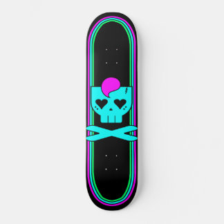 SKATE DECK DE CRÂNIO KAWAII DEATHROCK