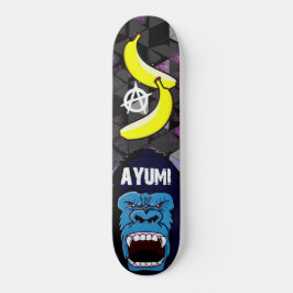 Skate Deck de Guerra de Ayumi Anarchy Gorilla V