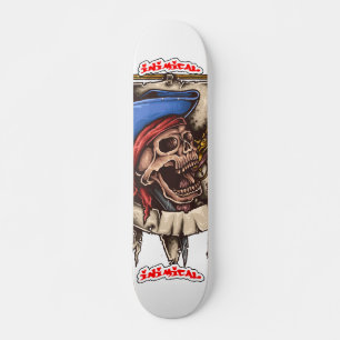 Skate Deck de Pirata de Morto Inimável