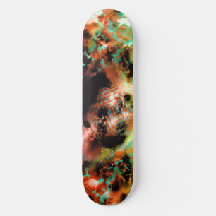 Skate Deck do skate: Abstrato Orange"