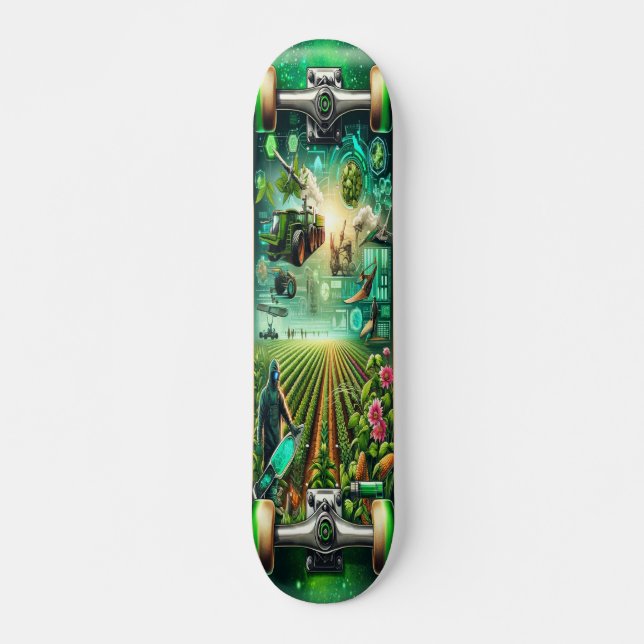 Skate "Deck Eden Biofabricado" (Frente)