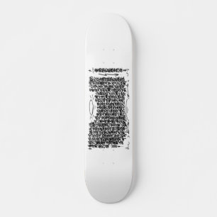 Skate Deck "Heart Sutra Shakyo" simples