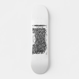 Skate Deck "Heart Sutra Shakyo" simples