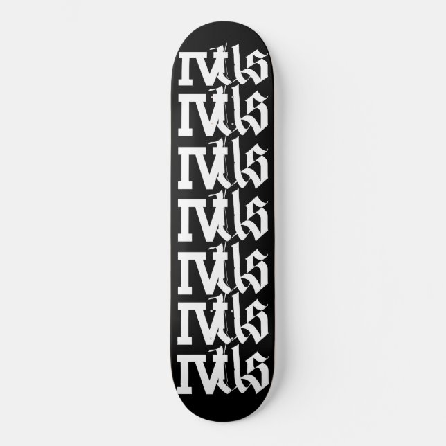 Skate Deck "Uniforme Clássico" (Frente)