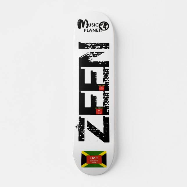 Skate Deck ZEEN Skateboard, 7¾" (Frente)