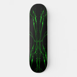 Skate Deer Skull - Tatuagem Tribal - verde