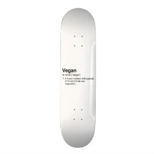 Skate Definição do Vegan