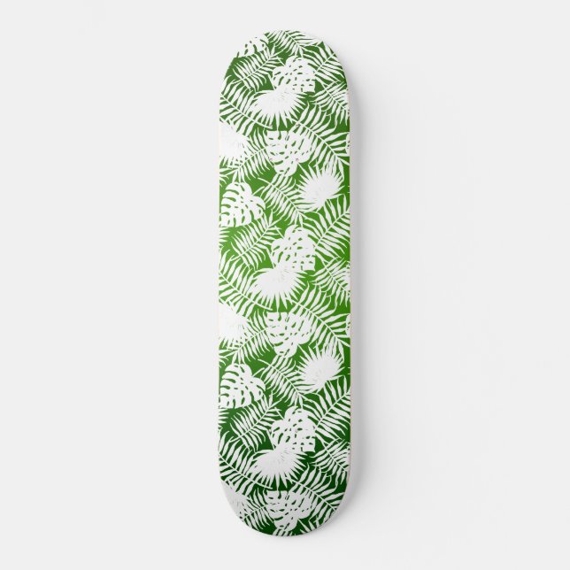 SKATE DEIXA O PADRÃO INOXIDÁVEL VERDE BRANCO  (Frente)