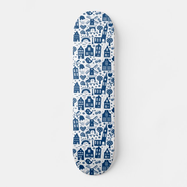 Skate Delft Blue (Frente)